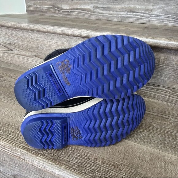 Sorel Joan of Arc purple & black snow boots, black and purple  Big Kids size 2 - Picture 5 of 6